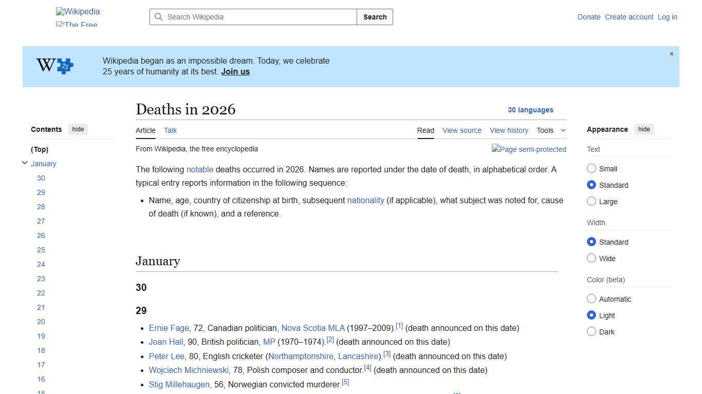 Deaths in 2026 - Wikipedia